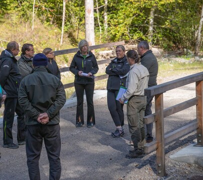 Obisk ministrice v Solčavi